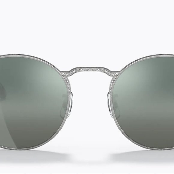 OLIVER PEOPLES WESLIE Sun MSRP $601 Japan Handmade Steel Gradient main image 7